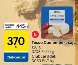 Tesco Tesco camembert sajt ajánlat