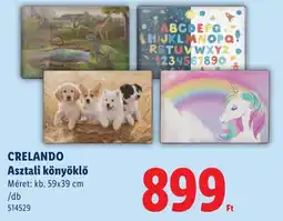 Lidl Crelando asztali könyöklő ajánlat