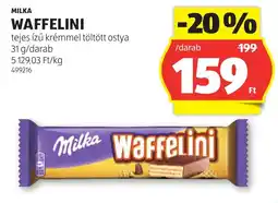 ALDI Milka Waffelini ajánlat