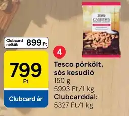 Tesco Tesco pörkölt sós kesudió ajánlat