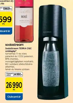 Tesco sodastream sodastream terra cqc szódagép ajánlat
