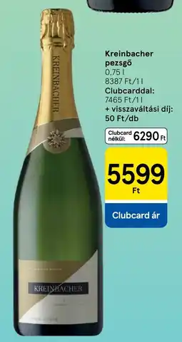 Tesco Kreinbacher pezsgő ajánlat