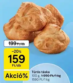 Tesco Túrós táska ajánlat