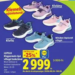 Lidl Lupilu kisgyermek cipő ajánlat