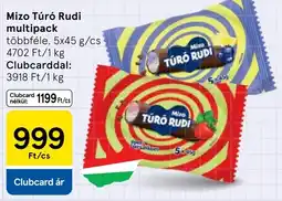 Tesco Mizo túró rudi ajánlat