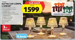 ALDI Casalux asztali led-lámpa ajánlat