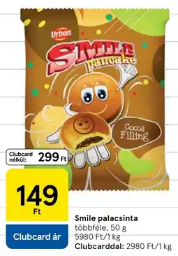 Tesco Urban smile pancake ajánlat