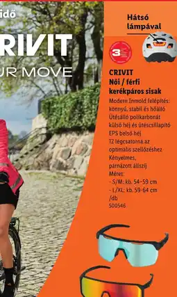 Lidl Crivit kerékpáros sisak ajánlat