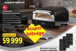 Lidl Silvercrest elektromos pizzakemence ajánlat