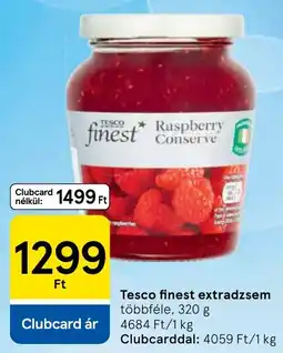 Tesco Tesco finest extradzsem ajánlat