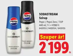 Lidl Sodastream szirup ajánlat