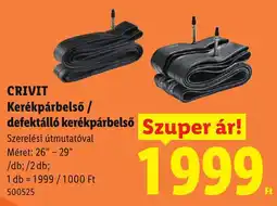 Lidl Crivit kerékpárbelso ajánlat