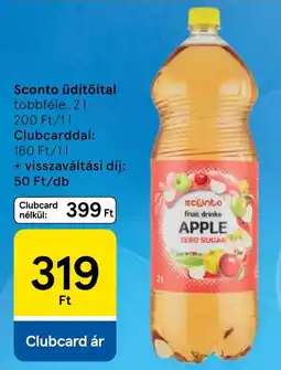 Tesco Sconto üdítőital ajánlat