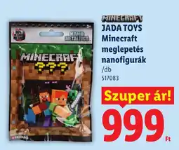 Lidl Jada toys minecraft meglepetes nanofigurak ajánlat