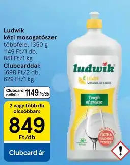 Tesco Ludwik kézi mosogatószer ajánlat