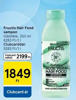 Tesco Garnier fructis shampoo ajánlat