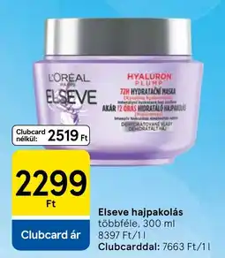 Tesco Elseve hajpakolás ajánlat