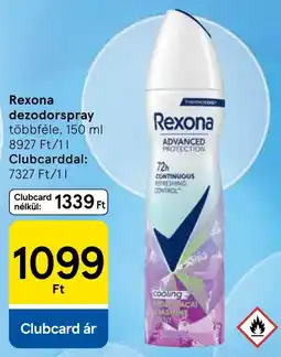 Tesco Rexona dezodorspray ajánlat