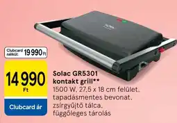 Tesco Solac kontakt grill ajánlat