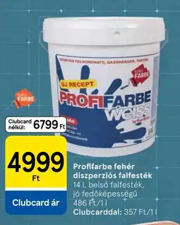 Tesco Profifarbe fehér ajánlat