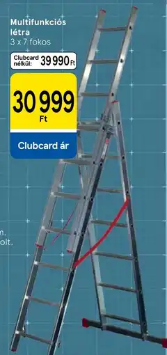 Tesco Multifunkciós létra ajánlat