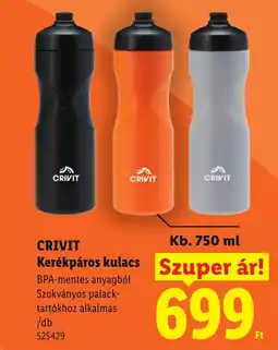 Lidl Crivit kerékpáros kulacs ajánlat