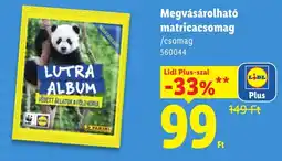 Lidl Lutra album ajánlat