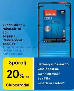 Tesco Vileda ruhaszárító ajánlat