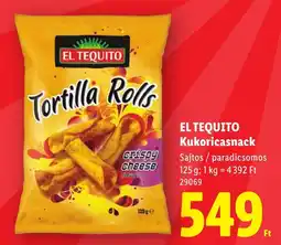 Lidl El tequito tortilla rolls ajánlat