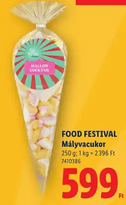Lidl Food festival mályvacukor ajánlat