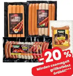 Spar Market Wirschauer grillkolbász ajánlat
