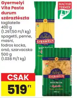 Spar Market Gyermelyi vita pasta ajánlat