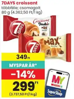 Spar Market 7days croissant ajánlat