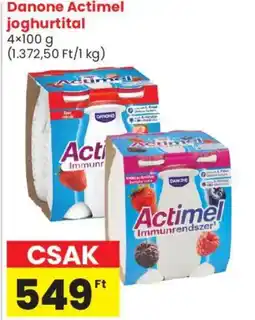 Spar Market Danone actimel joghurtital ajánlat