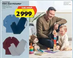 ALDI Férfi Őszi Pizsama ajánlat