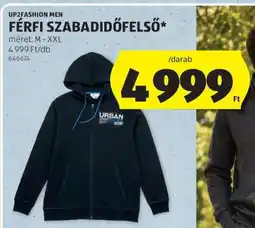 ALDI Férfi szabadidőfelső ajánlat