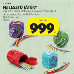 ALDI Fejlesztő játék ajánlat
