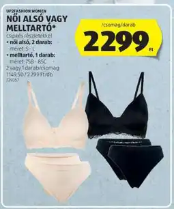 ALDI Női alsó vagy melltartó ajánlat