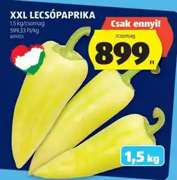 ALDI XXL Lecsópaprika ajánlat