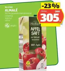 ALDI Rio D'Oro Almá lé ajánlat