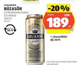ALDI KARLSKRONE BÚZASÖR ajánlat