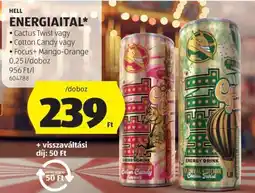 ALDI HELL Energiaital ajánlat