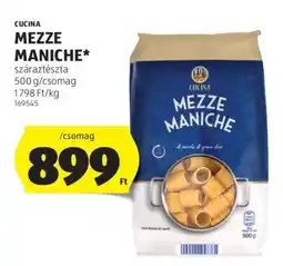ALDI Cucina Mezze Maniche ajánlat