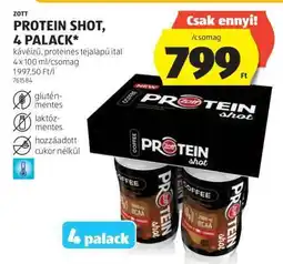 ALDI ZOTT PROTEIN SHOT, 4 PALACK ajánlat