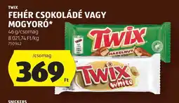 ALDI Twix Fehér Csokoládé vagy Mogyoró ajánlat