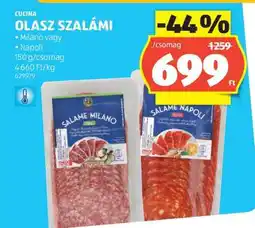 ALDI Cucina Olasz Szalámi ajánlat