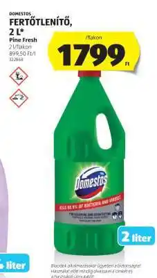ALDI Domestos Fertőtlenítő, 2 L ajánlat
