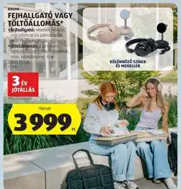 ALDI Fejhallgató vagy töltőállomás ajánlat