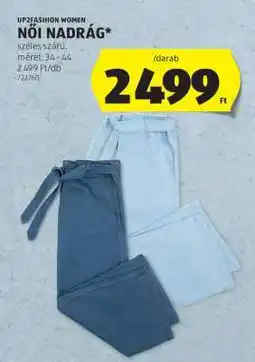 ALDI UP2FASHION WOMEN NŐI NADRÁG ajánlat