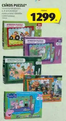 ALDI Csíkos Puzzle ajánlat